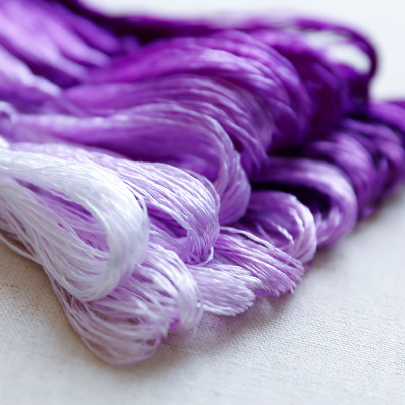Embroidery Diy - 20 м шелковых ниток для вышивки