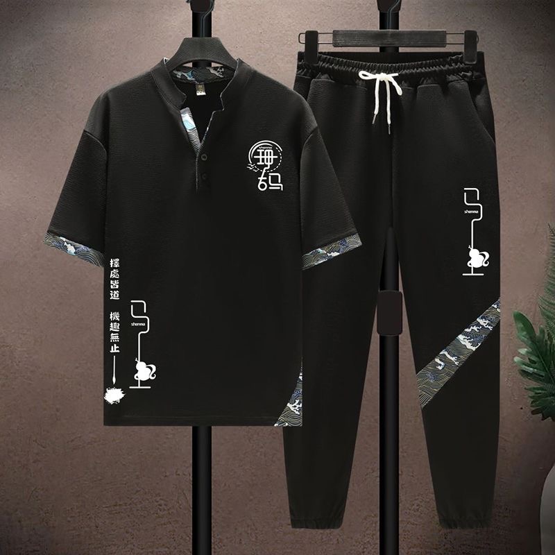 Embroidery Tshirt - Летний новый модный комплект из двух