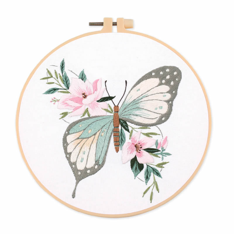 1 шт. Набор для вышивки бабочк – обзор и цена Embroidery Diy