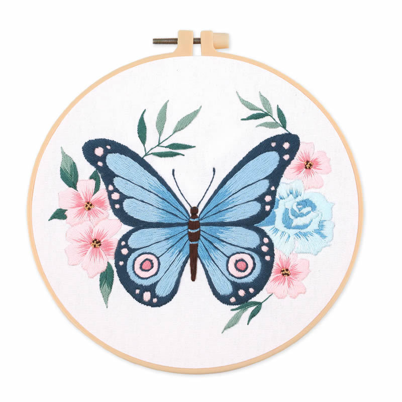 1 шт. Набор для вышивки бабочк – обзор и цена Embroidery Diy