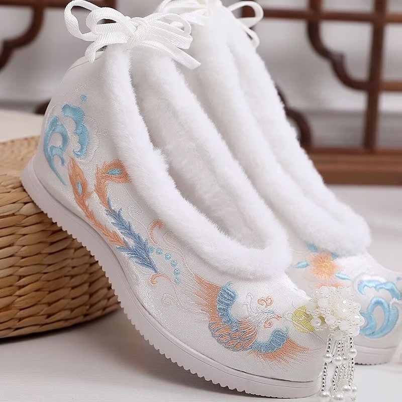 Зимняя обувь Hanfu, женская об – обзор и цена Embroidery Shoes