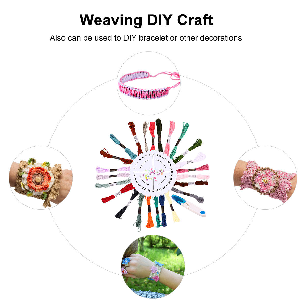 Набор для изготовления браслет – обзор и цена Embroidery Diy