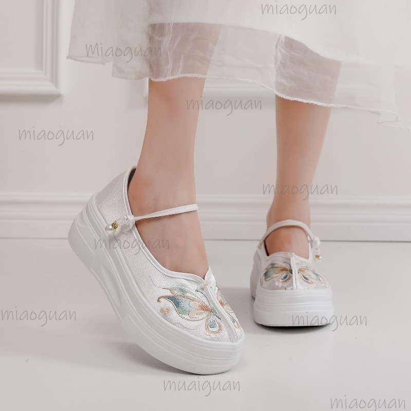 Женские туфли Мэри Джейн в кит – обзор и цена Embroidery Shoes