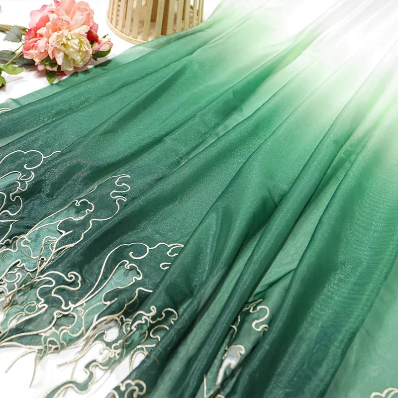 Ткань с вышивкой в китайском с – обзор и цена Embroidery Cloth
