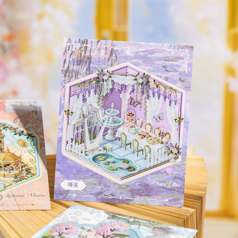 24 шт. миниатюрных наклеек с и – обзор и цена Embroidery Journal Book