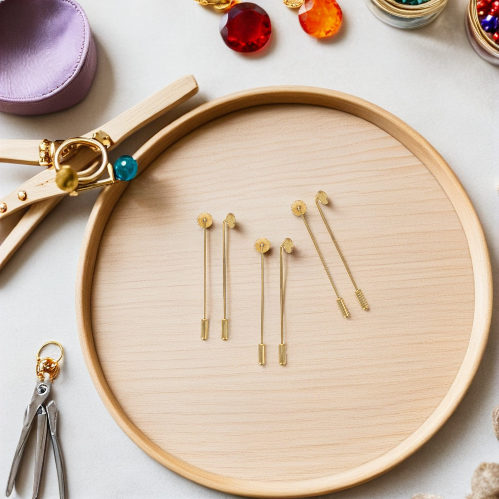 Медные заготовки для значков-б – обзор и цена Embroidery Diy