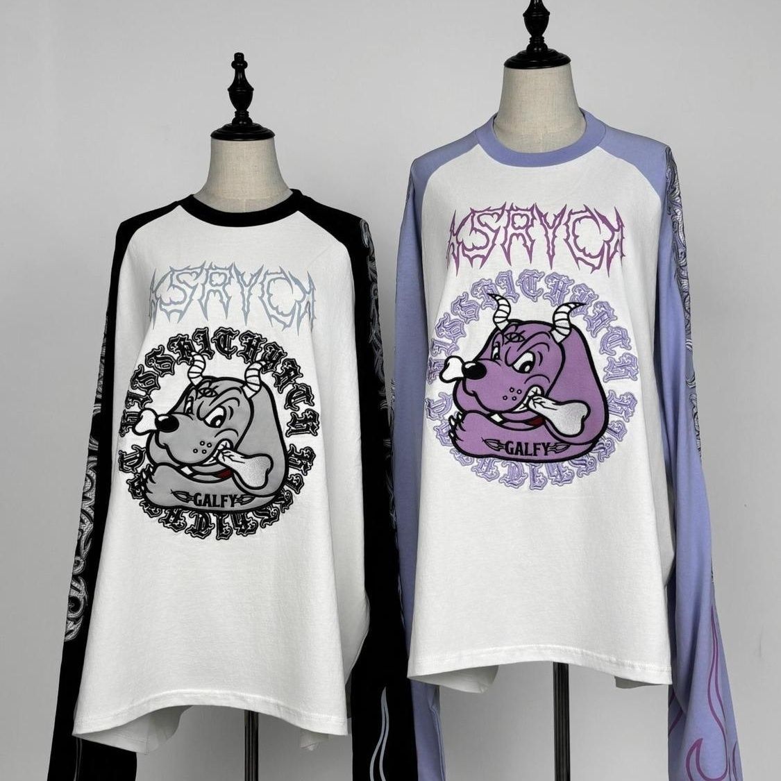 Футболка с длинными объемными  – обзор и цена Embroidery Tshirt