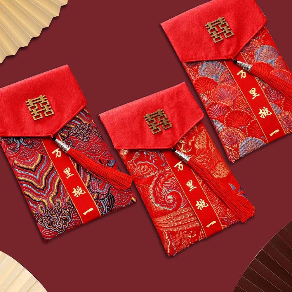 Новогодний красный конверт из  – обзор и цена Embroidery Cloth