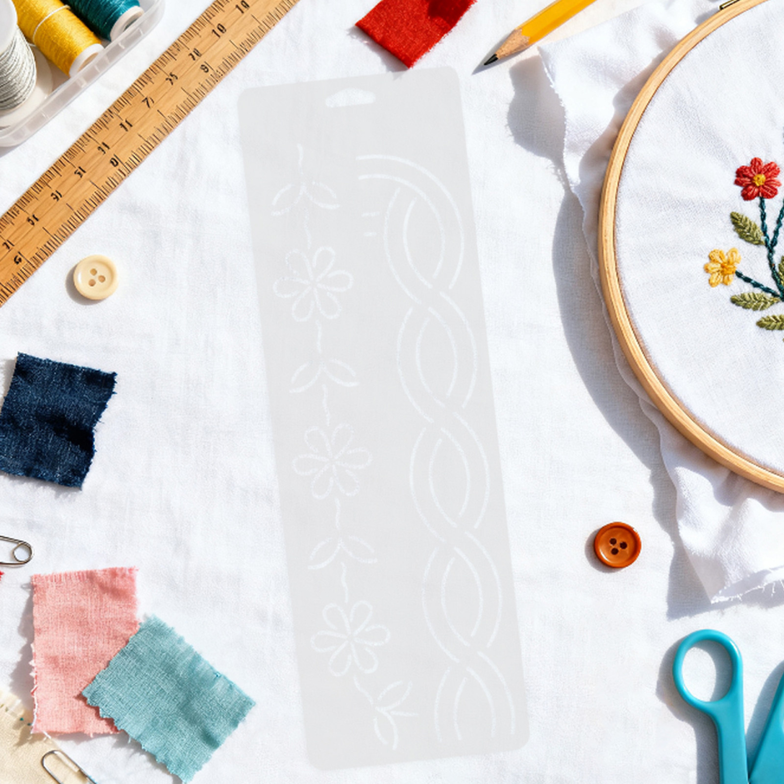 2 шт. трафареты для квилтинга  – обзор и цена Embroidery Pattern